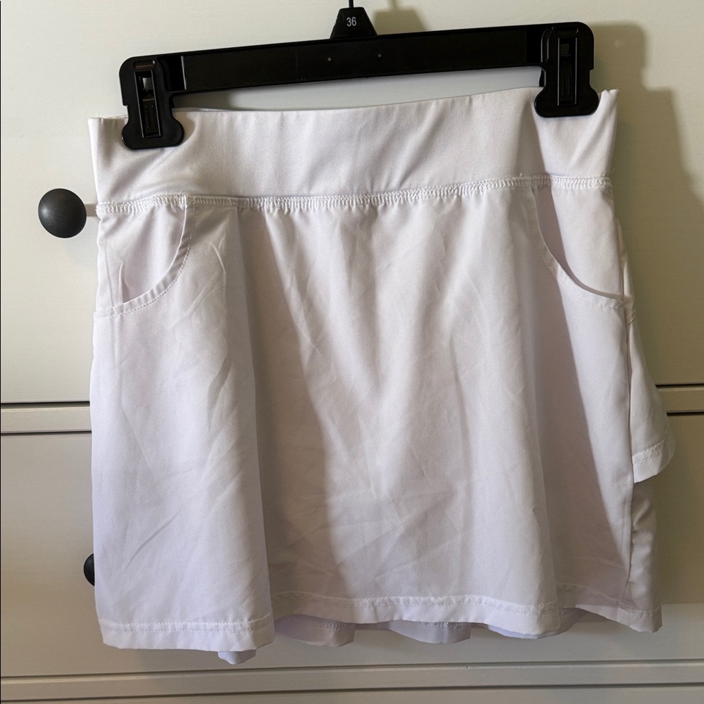 Garb - Kids White Skort great for tennis/gold, teen 13-14